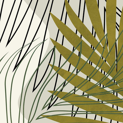 Papier Peint Japandi tropical 208x270 cm – Nom du Produit
