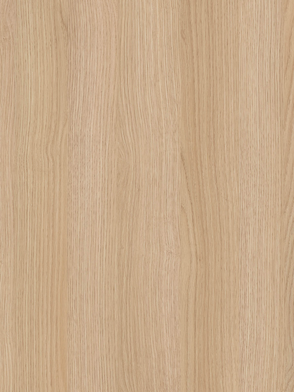 Table à Manger Ronde Japandi aspect bois de chêne beige 110x75 cm – HEXA