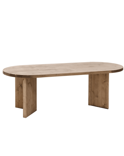 Table Basse Japandi en bois de sapin marron 120x40 cm – Osaka