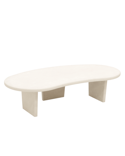 Table Basse Japandi bois massif de peuplier trois pieds 120 cm – Bimba