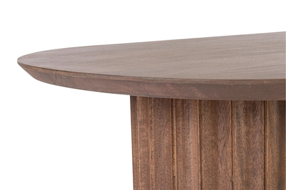 Table Japandi en manguier ovale L130 – Agra