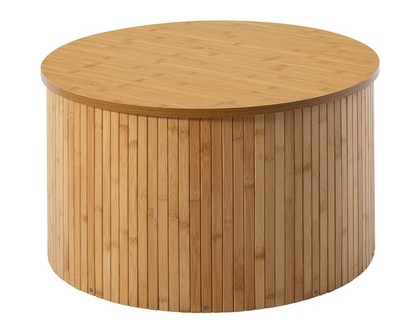 Table Basse Japandi ronde bois contemporaine 60 cm – Kofu