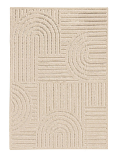 Tapis crème Japandi 160x230 – Leo