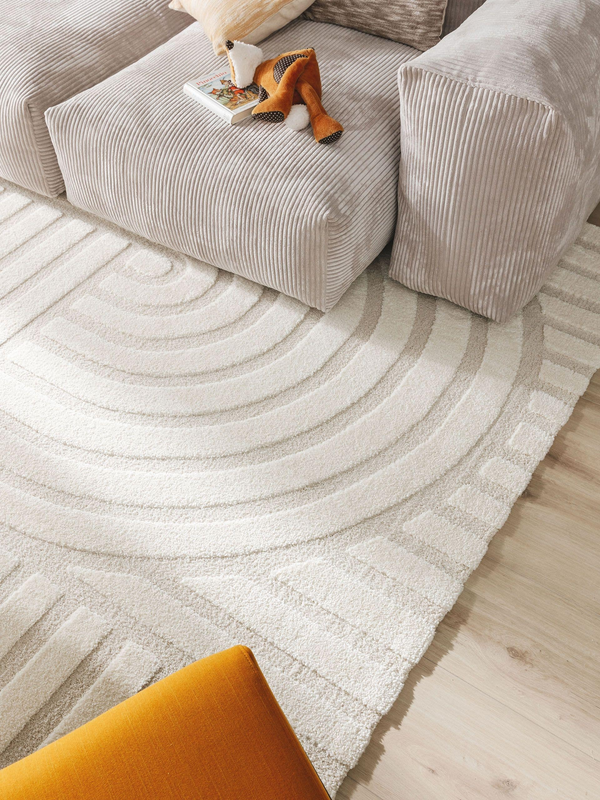 Petit Tapis Japandi 80 x 150cm – Snowy