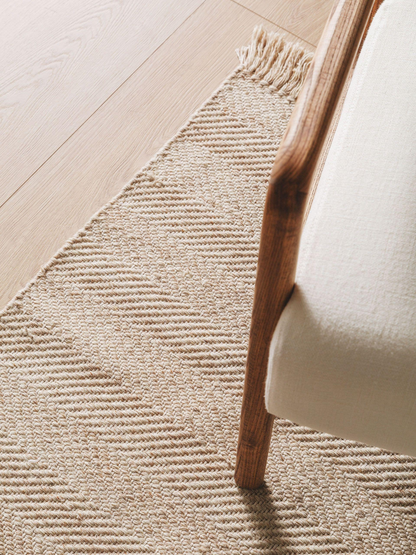 Tapis de Laine Japandi crème 200x300 – Lars