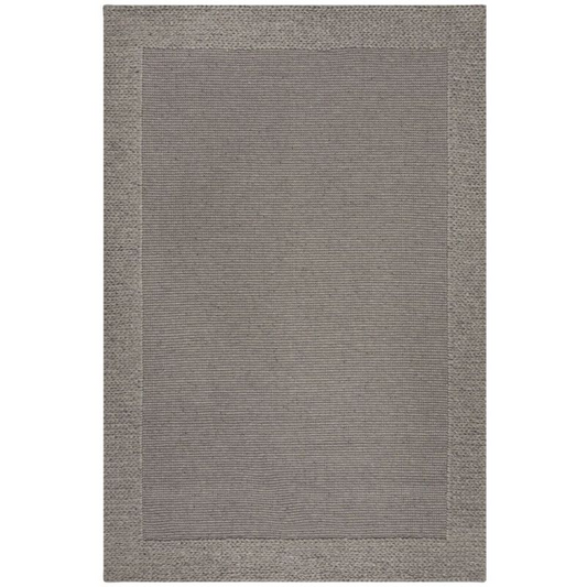 Tapis en Laine Gris Japandi 120 x 170 – Plait