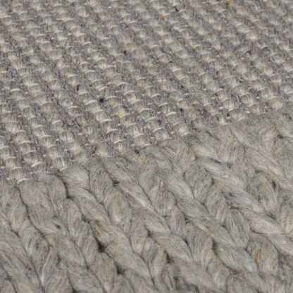Tapis en Laine Gris Japandi 120 x 170 – Plait