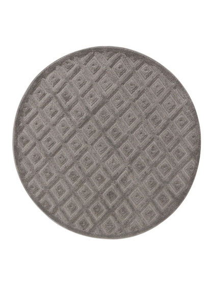 Tapis Crème Rond Japandi D160 – Leo